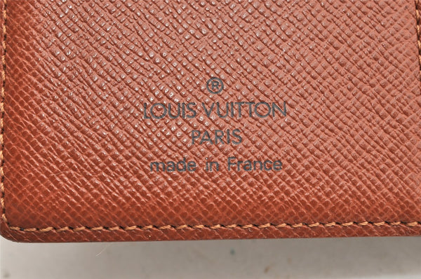 Authentic Louis Vuitton Monogram Agenda PM Notebook Cover R20005 LV 4228I