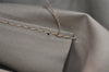 Authentic BURBERRY Vintage Leather Shoulder Bag Purse Beige 4228J