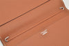 Authentic HERMES Vision II Simple Agenda Cover Day Planner Leather Brown 4228K