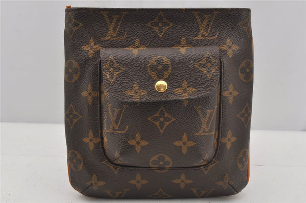 Authentic Louis Vuitton Monogram Partition Clutch Hand Bag Purse M51901 LV 4229J