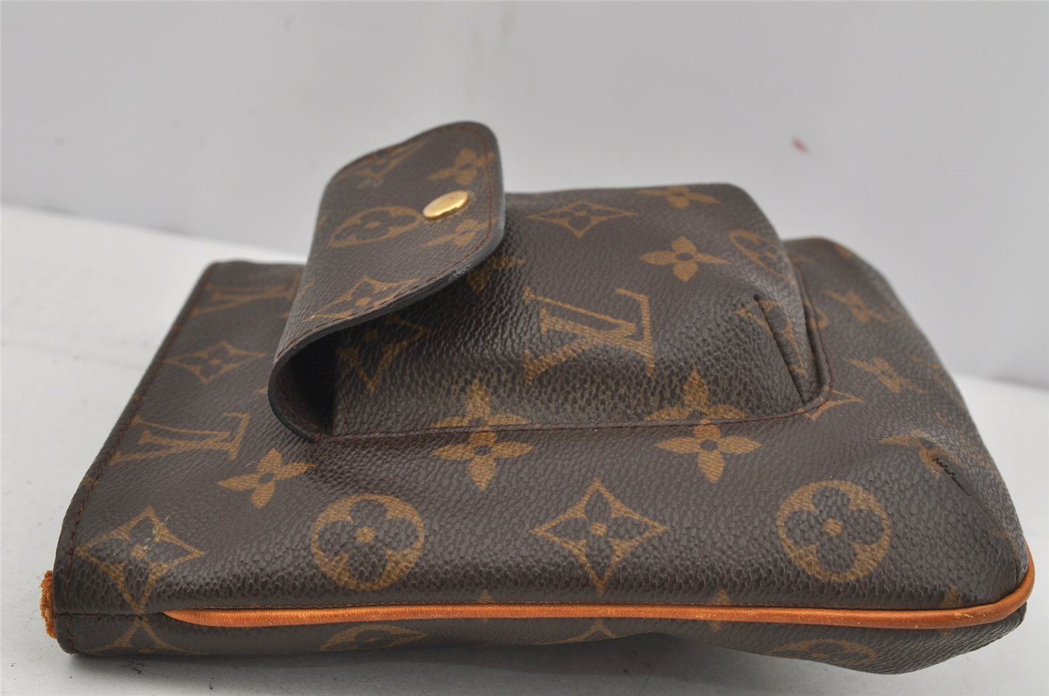 Authentic Louis Vuitton Monogram Partition Clutch Hand Bag Purse M51901 LV 4229J
