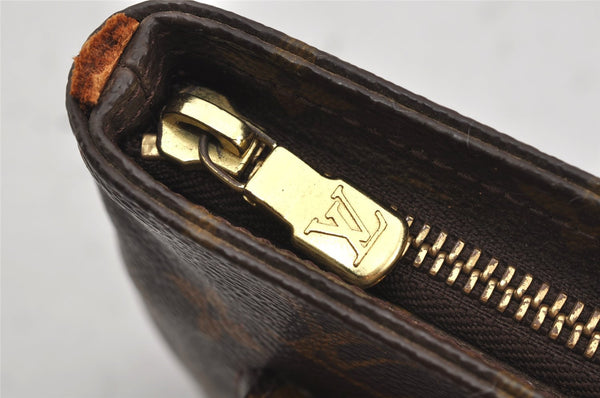 Authentic Louis Vuitton Monogram Partition Clutch Hand Bag Purse M51901 LV 4229J