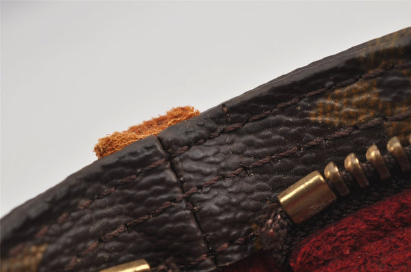 Authentic Louis Vuitton Monogram Partition Clutch Hand Bag Purse M51901 LV 4229J