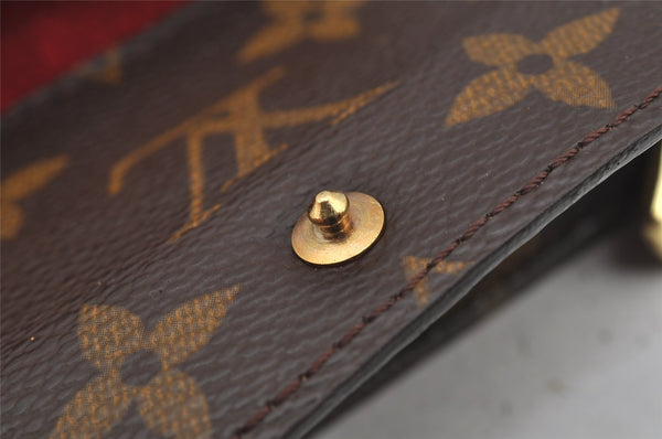 Authentic Louis Vuitton Monogram Partition Clutch Hand Bag Purse M51901 LV 4229J