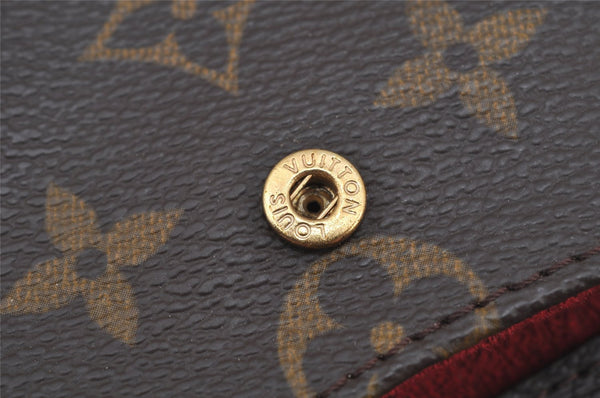 Authentic Louis Vuitton Monogram Partition Clutch Hand Bag Purse M51901 LV 4229J