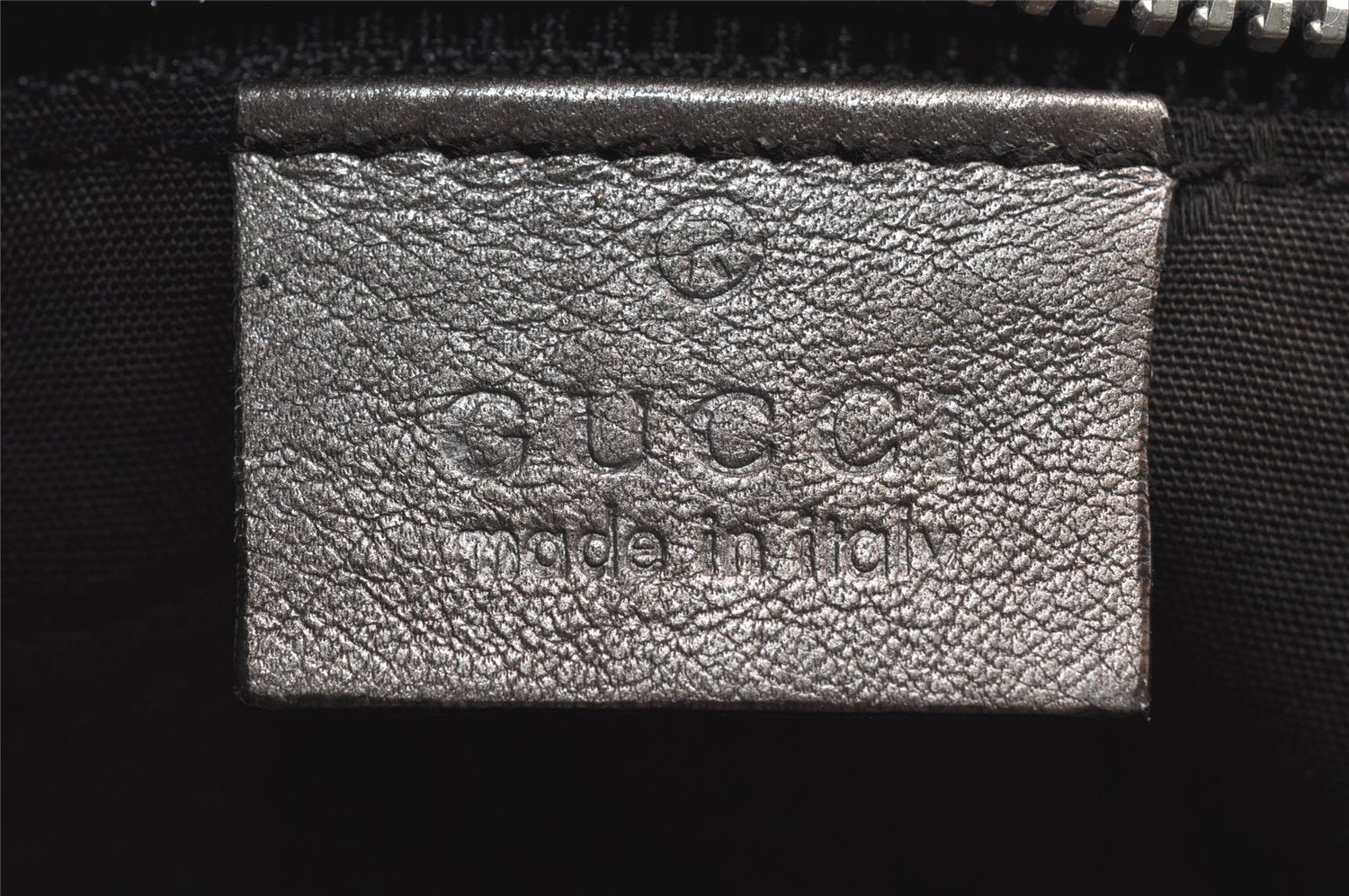 Authentic GUCCI GG Imprime Shoulder Tote Bag GG PVC Leather 211137 Silver 4231I