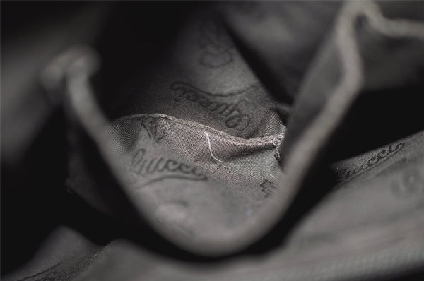 Authentic GUCCI GG Imprime Shoulder Tote Bag GG PVC Leather 211137 Silver 4231I