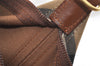 Authentic Burberrys Nova Check Canvas Leather Hand Bag Purse Beige 4231K