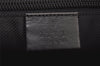 Authentic GUCCI Shoulder Cross Body Bag GG Canvas Leather 0190433 Black 4232I