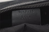 Authentic GUCCI Shoulder Cross Body Bag GG Canvas Leather 0190433 Black 4232I