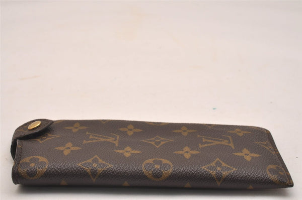 Authentic Louis Vuitton Monogram Etui Lunettes MM Glasses Case M66544 LV 4232J