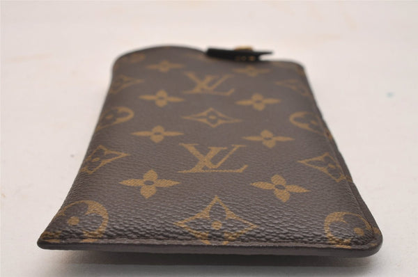 Authentic Louis Vuitton Monogram Etui Lunettes MM Glasses Case M66544 LV 4232J