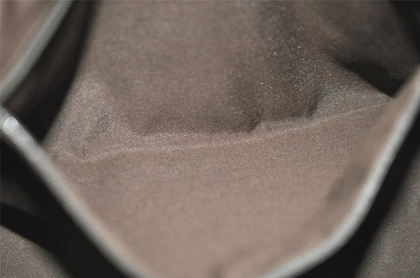 Authentic GUCCI Abbey Shoulder Tote Bag GG Canvas Leather 141470 Brown 4233I