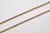 Authentic Christian Dior Gold Tone Chain Pendant Necklace CD 4234K