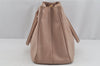 Authentic PRADA Vintage Leather 2Way Shoulder Hand Bag Purse Pink 4235J