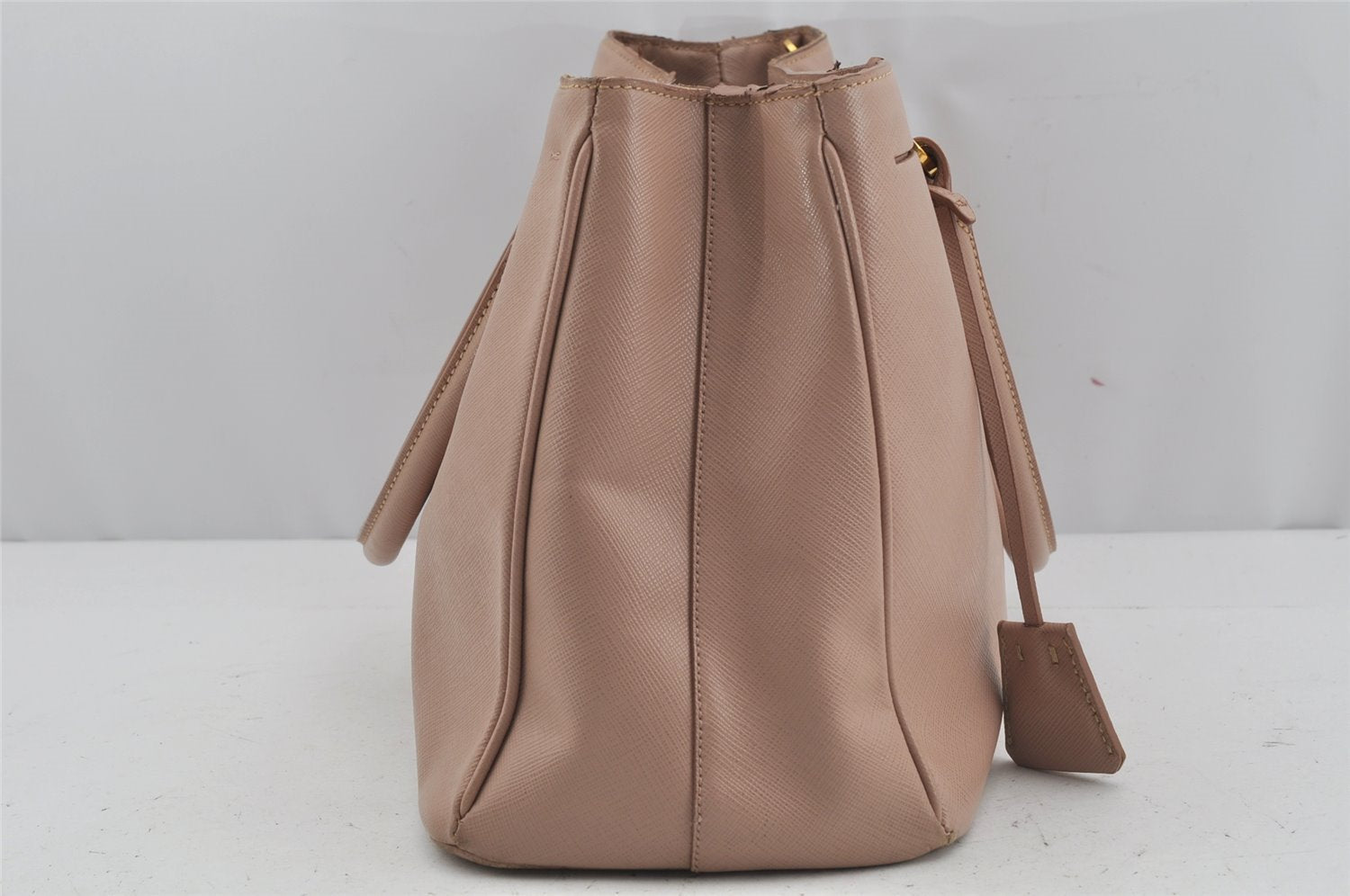 Authentic PRADA Vintage Leather 2Way Shoulder Hand Bag Purse Pink 4235J