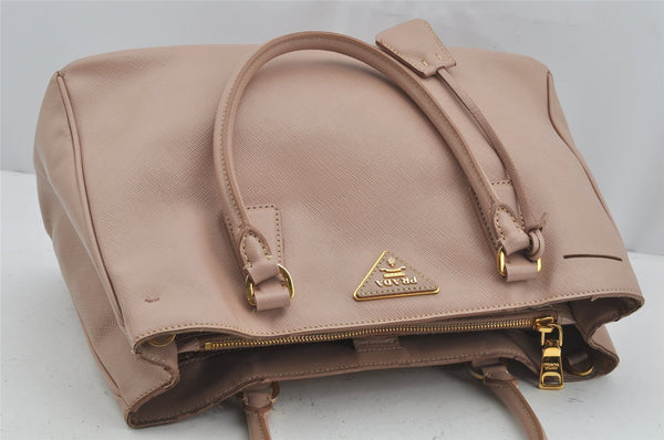 Authentic PRADA Vintage Leather 2Way Shoulder Hand Bag Purse Pink 4235J