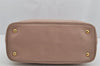 Authentic PRADA Vintage Leather 2Way Shoulder Hand Bag Purse Pink 4235J