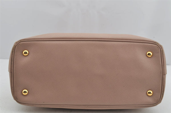 Authentic PRADA Vintage Leather 2Way Shoulder Hand Bag Purse Pink 4235J