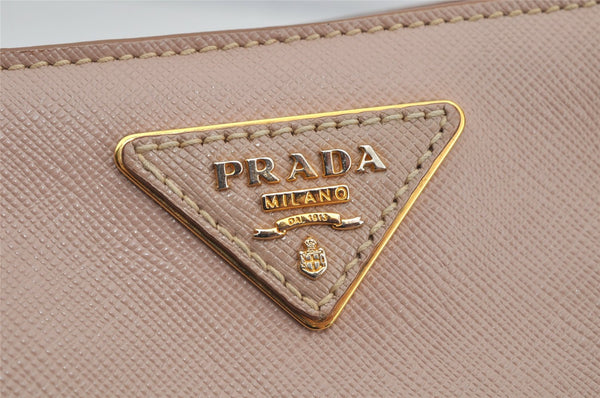 Authentic PRADA Vintage Leather 2Way Shoulder Hand Bag Purse Pink 4235J