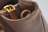 Authentic PRADA Vintage Leather 2Way Shoulder Hand Bag Purse Pink 4235J