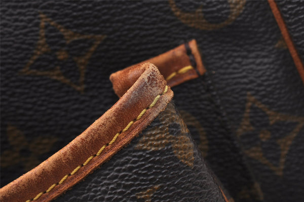 Authentic Louis Vuitton Monogram Sac Bazas Shoulder Cross Bag M99013 LV 4236I