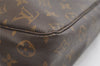 Auth Louis Vuitton Monogram Trousse Toilette 28 Clutch Hand Bag Old Model 4236K