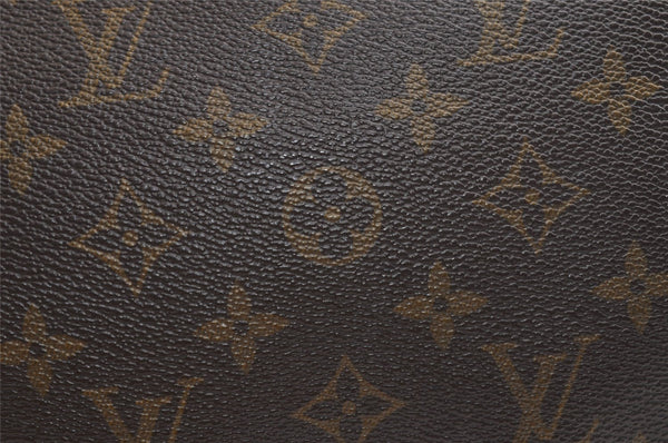 Auth Louis Vuitton Monogram Trousse Toilette 28 Clutch Hand Bag Old Model 4236K