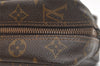 Auth Louis Vuitton Monogram Trousse Toilette 28 Clutch Hand Bag Old Model 4236K