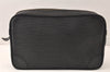 Authentic Louis Vuitton Epi Compiegne 28 Clutch Hand Bag Black SP Order LV 4238K