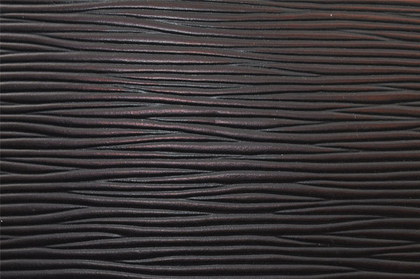 Authentic Louis Vuitton Epi Compiegne 28 Clutch Hand Bag Black SP Order LV 4238K