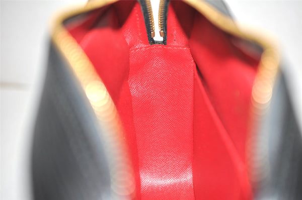 Authentic Louis Vuitton Epi Compiegne 28 Clutch Hand Bag Black SP Order LV 4238K