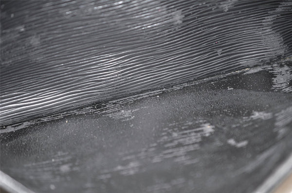 Authentic Louis Vuitton Epi Compiegne 28 Clutch Hand Bag Black SP Order LV 4238K