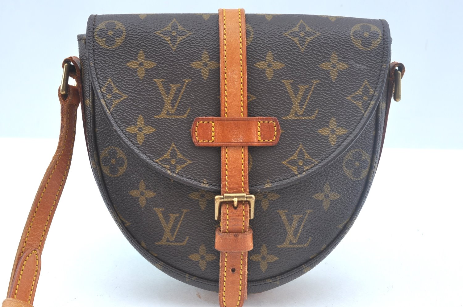 Authentic Louis Vuitton Monogram Chantilly PM Shoulder Bag M51234 Junk 4239I