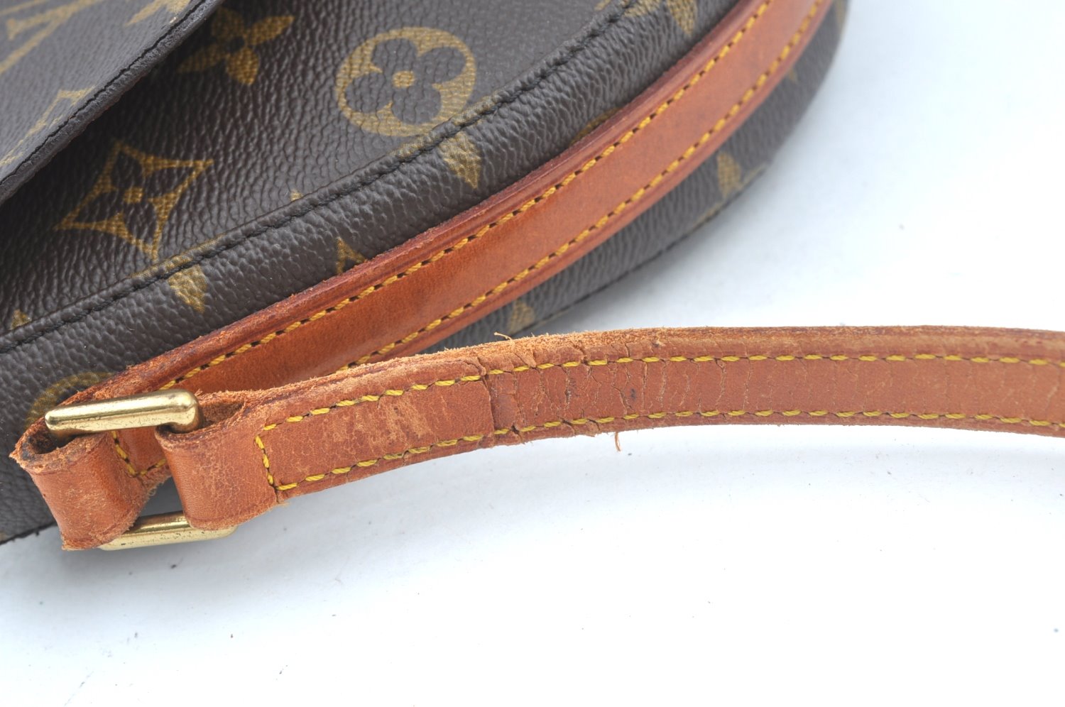 Authentic Louis Vuitton Monogram Chantilly PM Shoulder Bag M51234 Junk 4239I