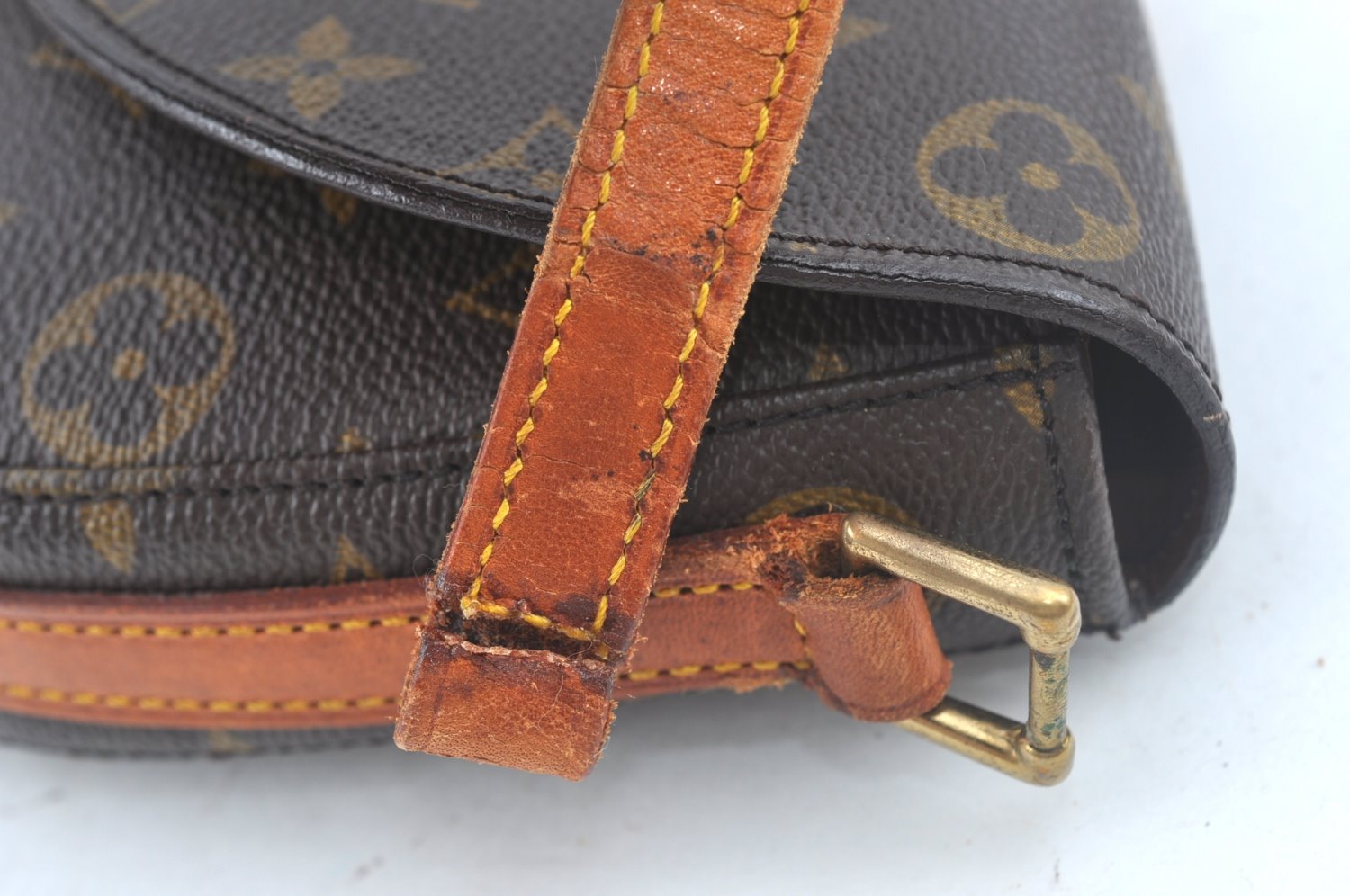 Authentic Louis Vuitton Monogram Chantilly PM Shoulder Bag M51234 Junk 4239I