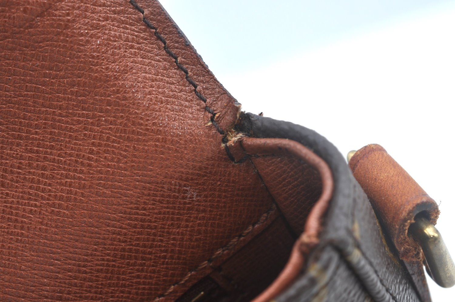 Authentic Louis Vuitton Monogram Chantilly PM Shoulder Bag M51234 Junk 4239I