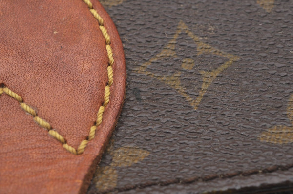 Authentic Louis Vuitton Monogram Cartouchiere MM Shoulder Bag Old Model 4239J