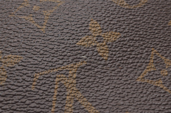 Authentic Louis Vuitton Monogram Cartouchiere MM Shoulder Bag Old Model 4239J