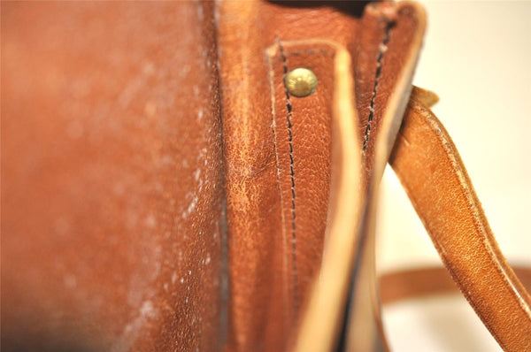 Authentic Louis Vuitton Monogram Cartouchiere MM Shoulder Bag Old Model 4239J