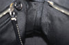 Authentic COACH Signature Hand Bag Purse Canvas Leather 10245 Black 4239K