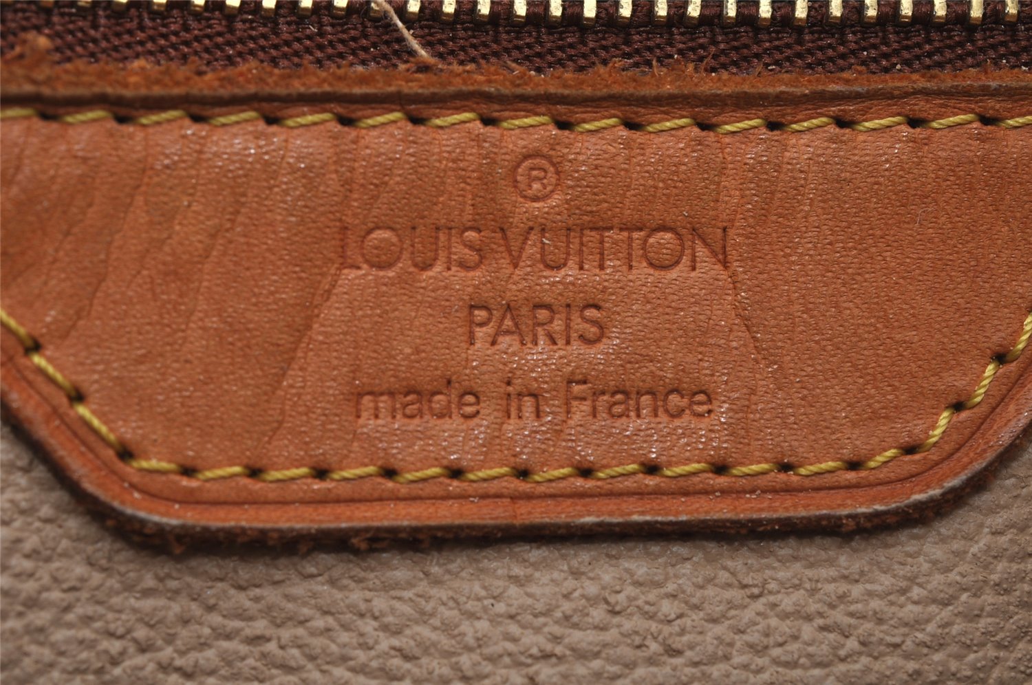 Authentic Louis Vuitton Monogram Bucket PM Shoulder Tote Bag M42238 Junk 4241J