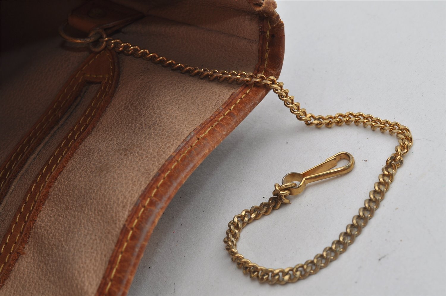 Authentic Louis Vuitton Monogram Bucket PM Shoulder Tote Bag M42238 Junk 4241J