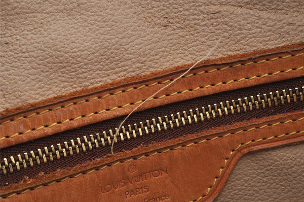 Authentic Louis Vuitton Monogram Bucket PM Shoulder Tote Bag M42238 Junk 4241J