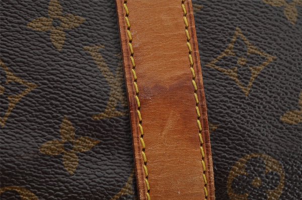 Authentic Louis Vuitton Monogram Keepall Bandouliere 55 M41414 Boston Bag 4242I
