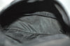 Authentic PRADA Vintage Nylon Tessuto Leather Drawstring Backpack Black 4242J