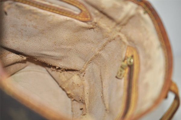 Authentic Louis Vuitton Monogram Bucket PM Shoulder Tote Bag M42238 Junk 4243I