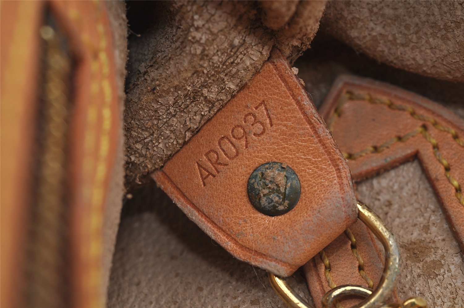 Authentic Louis Vuitton Monogram Bucket GM Shoulder Tote Bag M42236 Junk 4246I