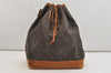 Authentic Louis Vuitton Monogram Noe Shoulder Drawstring Bag M42224 LV 4246J