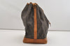 Authentic Louis Vuitton Monogram Noe Shoulder Drawstring Bag M42224 LV 4246J